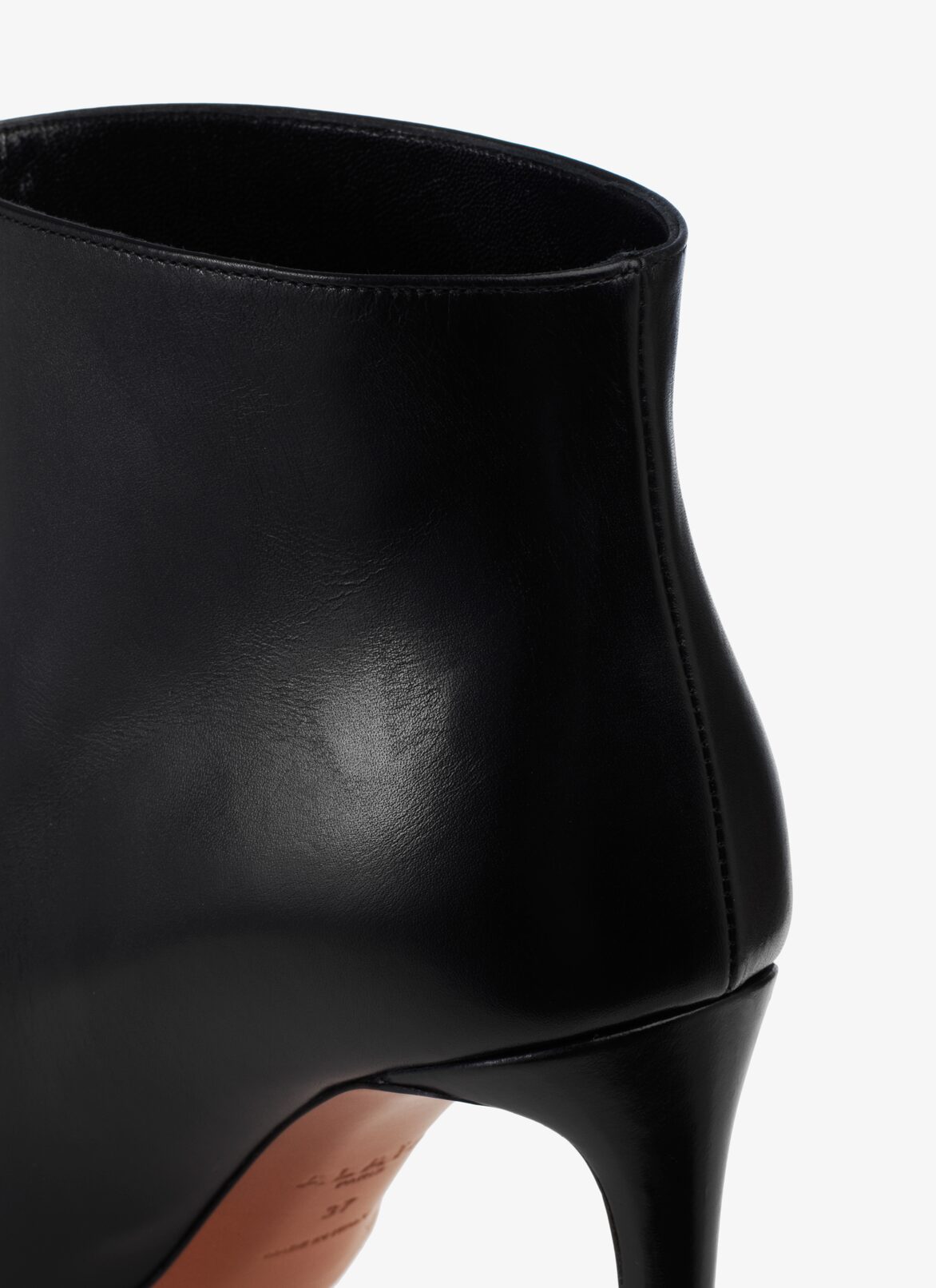 HIGH-HEELED ANKLE BOOTS  ALAÏA BLACK HIGH-HEELED ANKLE BOOTS